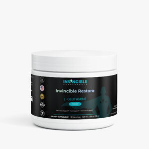 Invincible Restore L-Glutamine Powder | Recovery + Gut Support