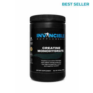 Invincible Creatine Monohydrate – Strength, Power, Muscle & Cognitive Support