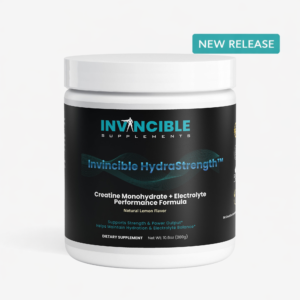 Invincible HydraStrength™ Creatine + Electrolyte Performance Formula – Lemon
