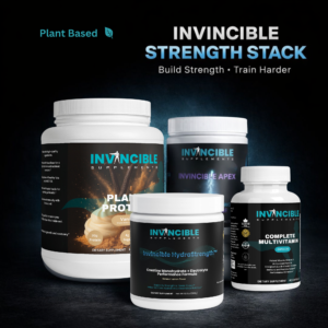 Invincible Strength Stack™ – Plant Protein (Vanilla)