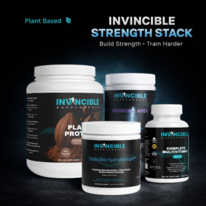 Invincible Strength Stack™ – Plant Protein (Chocolate)
