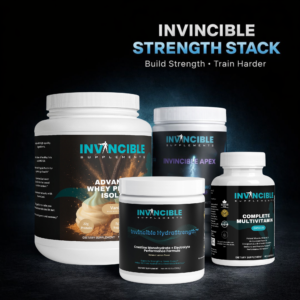 Invincible Strength Stack™ – Whey Protein (Vanilla)
