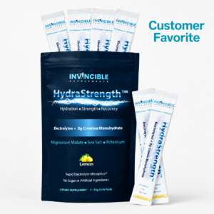 HydraStrength™ Creatine + Electrolyte Sticks – Lemon